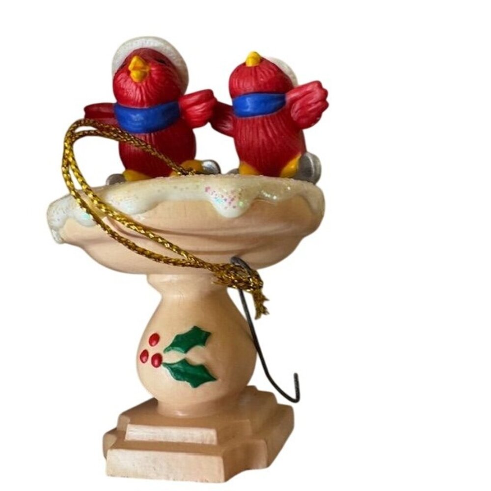 Gibson Christmas Collectibles 1995 Birds Of A Feather Ornament